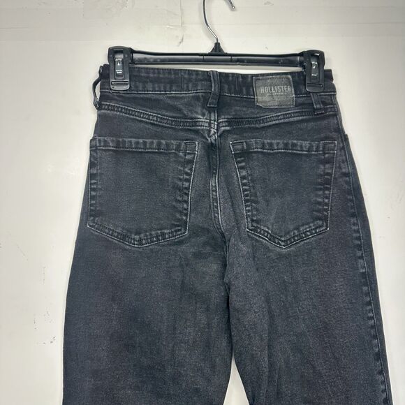 Hollister Women’s Ultra High-Rise Dad Jeans Size 3R W26 L31 Black - Picture 11 of 16